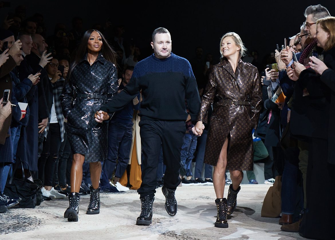 Kim Jones presides at Louis Vuitton pop-up!