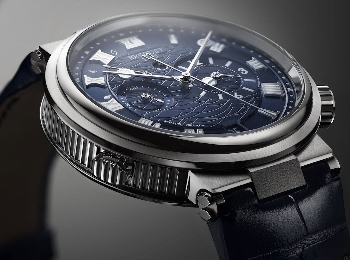 Chronograph Bernafas Marine Pada Jam Tangan Breguet Luxina.ID