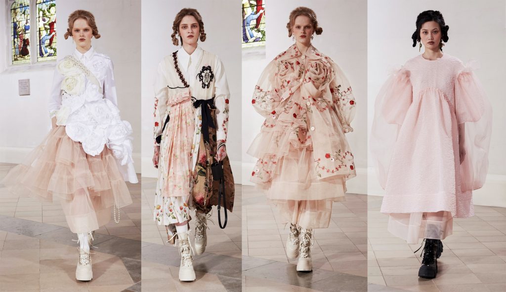 Gothic Yang Sangat Belia - Simone Rocha Fall 2021 - Luxina.ID