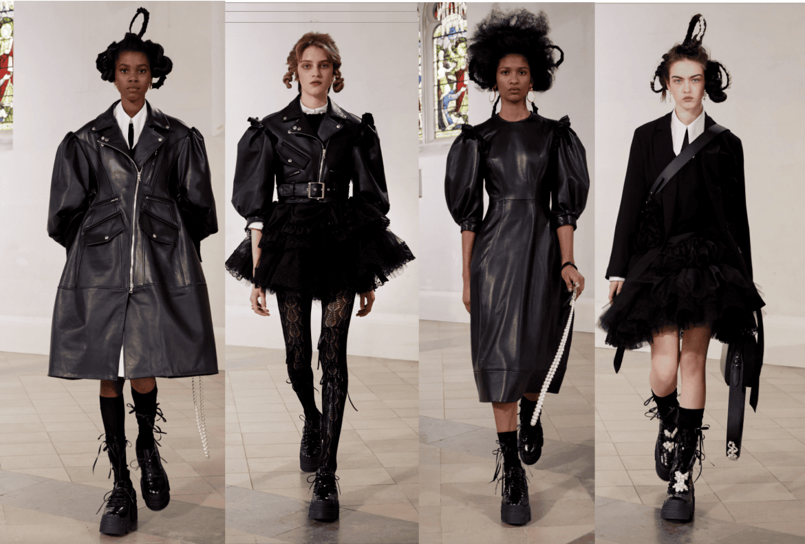 Gothic Yang Sangat Belia - Simone Rocha Fall 2021 - Luxina.ID