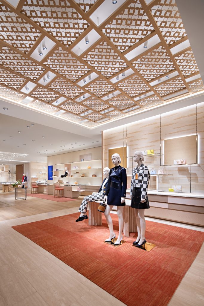 Intimasi Konsep Terbaru Butik Louis Vuitton Plaza Indonesia